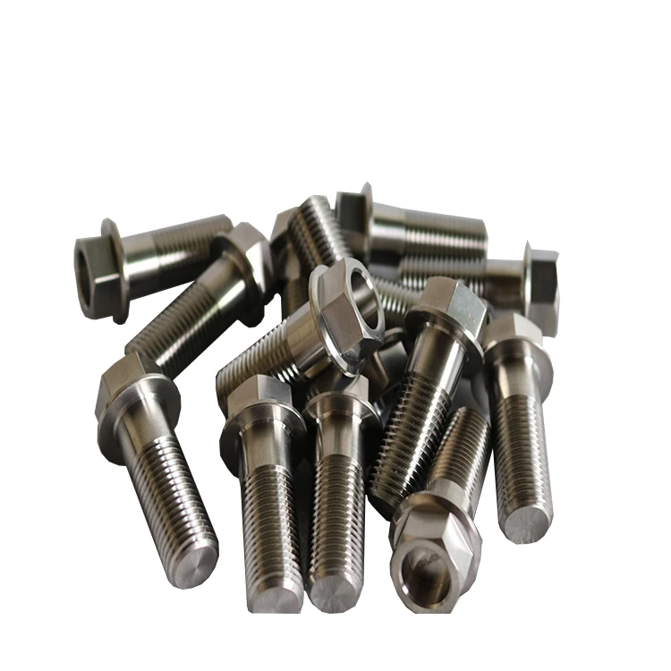 factory price of customizaiton M12X1.25/1.5mm Titanium Wheel Lug Bolts Titanium stud Bolts for racing car
