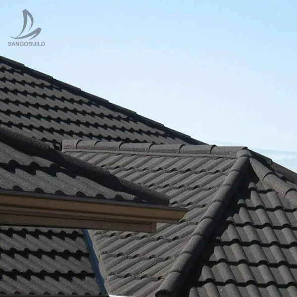 kenya color stone coated metal roofing shingles stone coated aluminium roofing