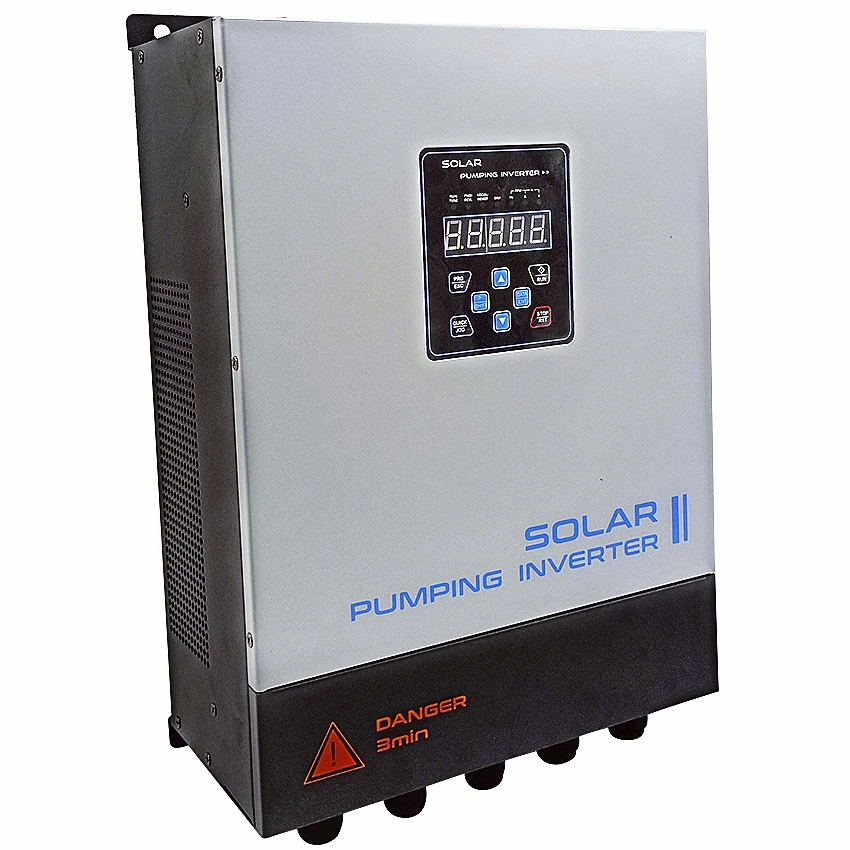 Max pv voltage 800v 7.5KW 10kw solar water pump inverter built in mppt solar charge controller for on grid solar system