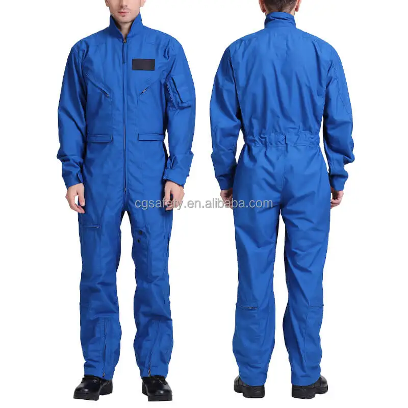 Real Dupont Nomex IIIA fabric nomex coveral flame retard flight suit pilot flight pilot overall