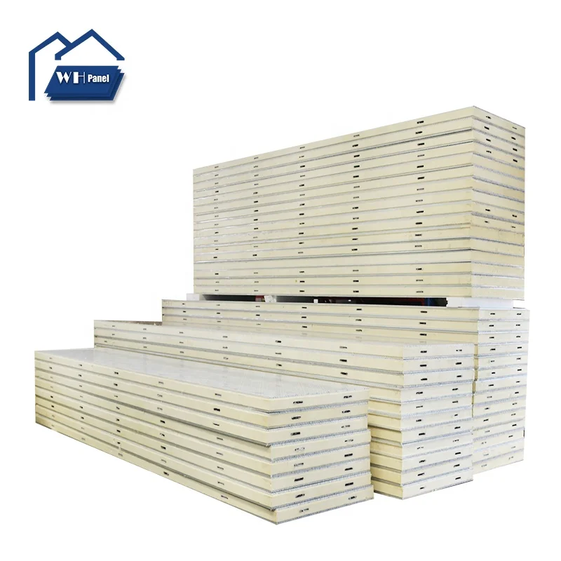 WH High fire rating and high temperature resistance cold room PU storage board On Sale