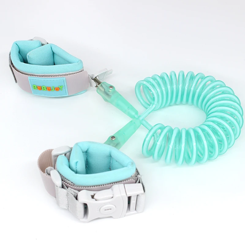 Latest product Shopping mall supermarket bag white heart anti-lost wrist child anti-lost traction rope