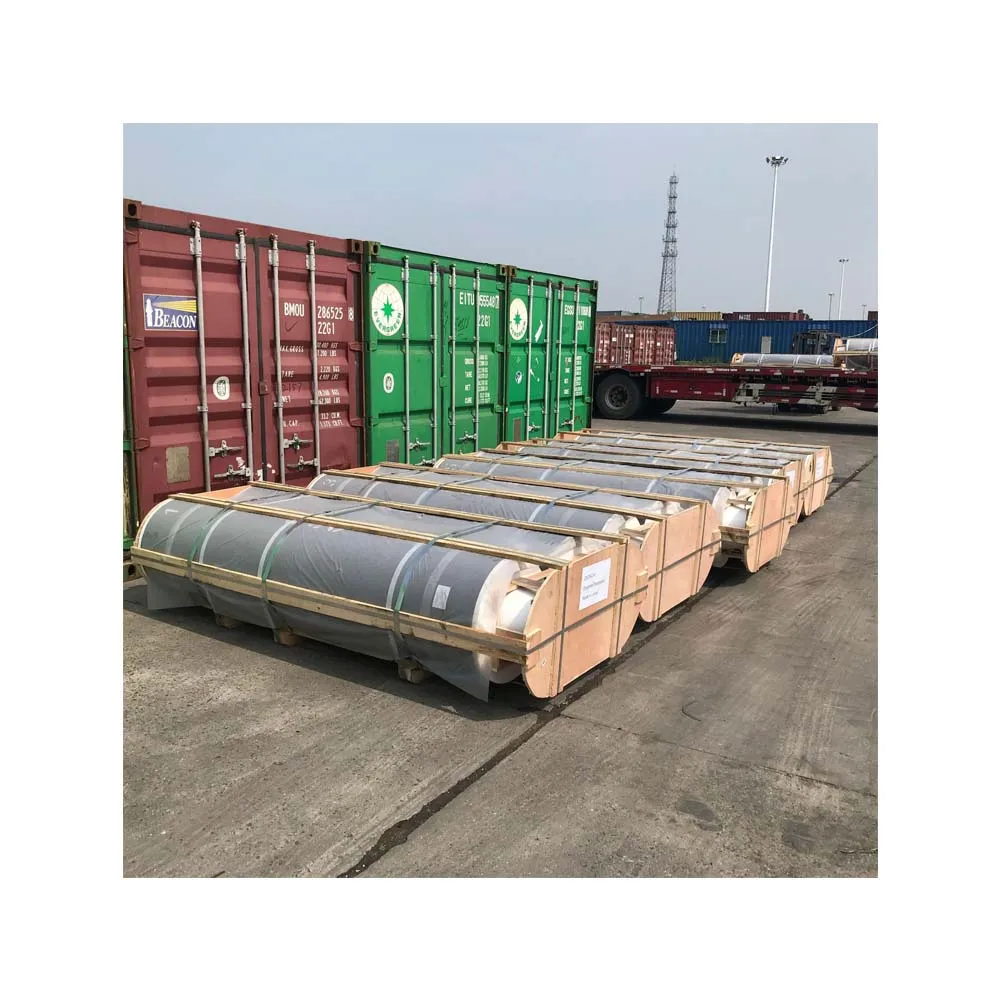 Custom machining of high temperature lengthened graphite electrodes