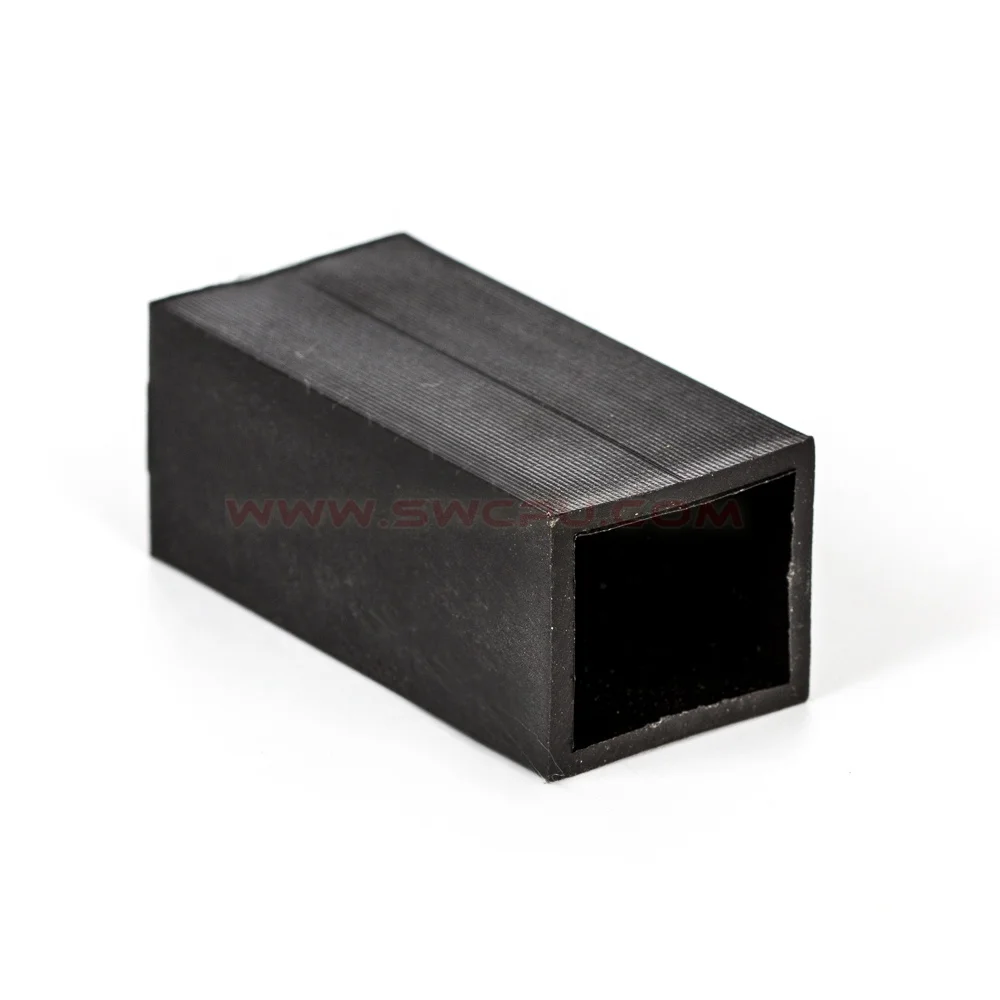CNC machining service plastic bushing pom plastic square tube bushing