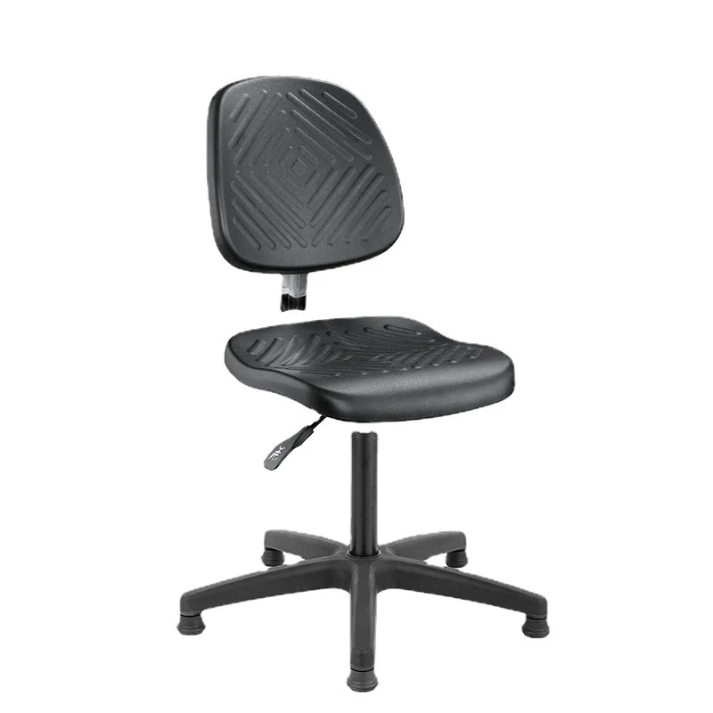 pu foam rolling lab chair rolling lab chair with back stool swivel chair  guangzhou lab furniture