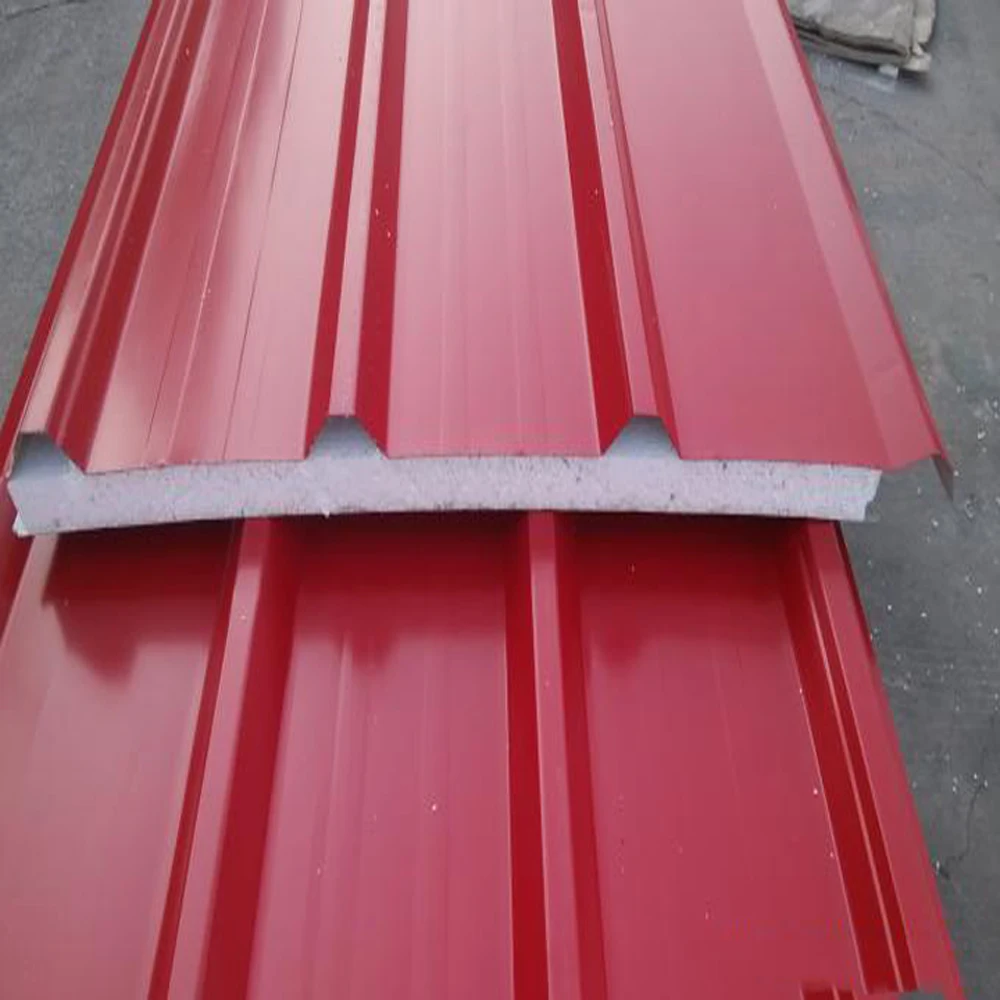Eps Sandwich Panel 100mm,building Material Roof Panel Metal Hotel RAL Color Traditional Online Technical Support,other 1000mm