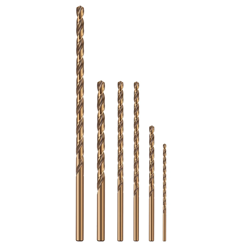 M35 High Speed Steel Cobalt Twist Drill Bits for Stainless Steel