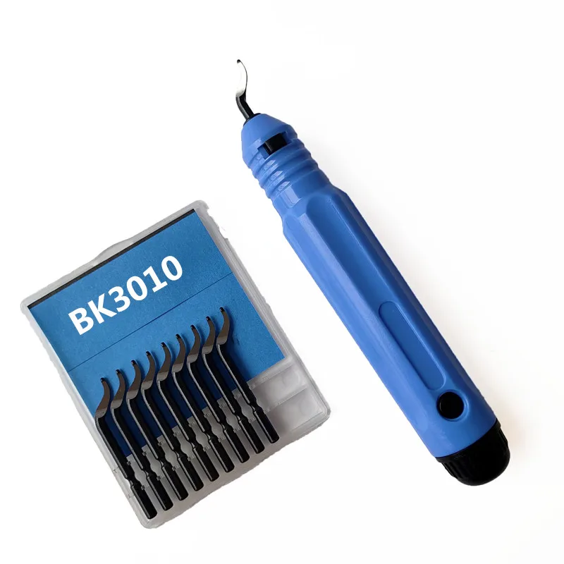 Burr deburring Tool set NB1100 Scraper+10pc BK3010 Blades small Diameter Trimming