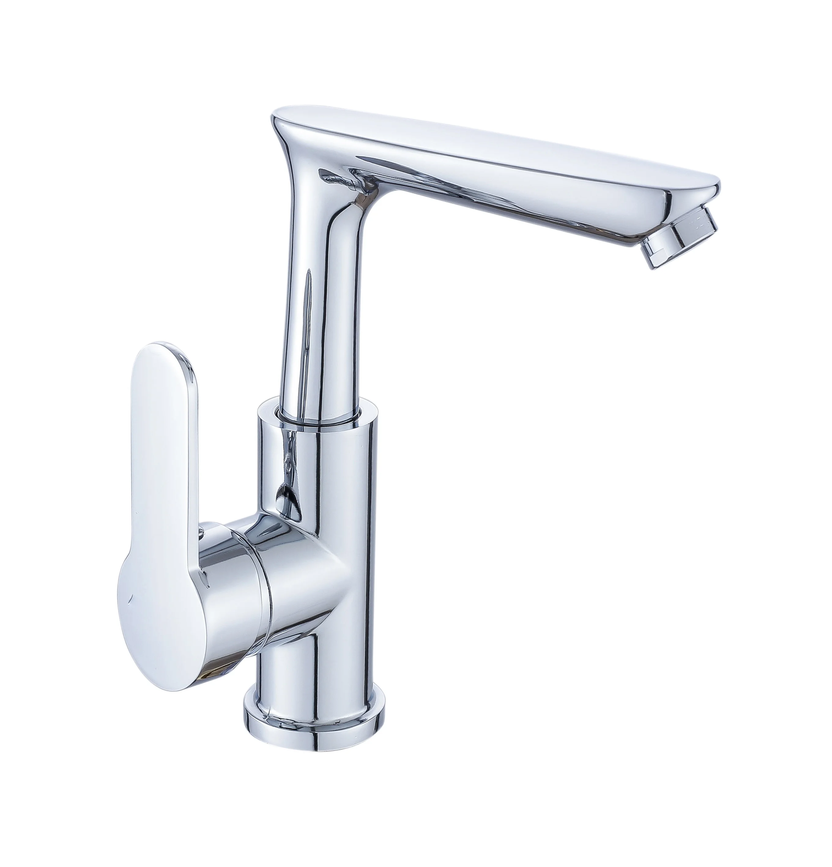 Himixer China Sanitary Ware Trending Products Single Lever Chrome Brass Kitchen Mixer Tap