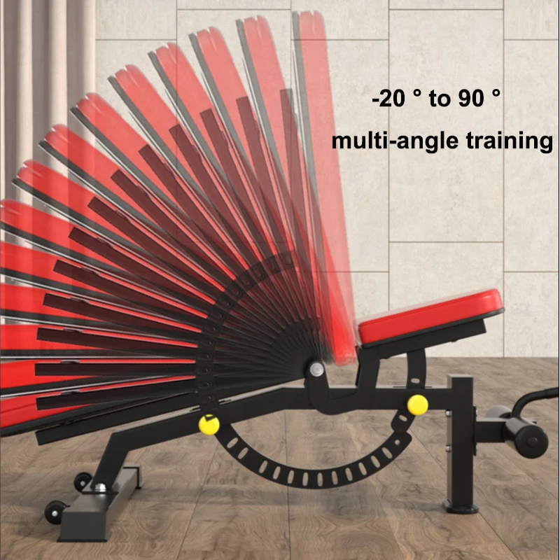 Commercial Fitness Gym Equipment Adjustable Aerobic Training Bench Press Home Exercise Workout Incline Flat Weight Bench