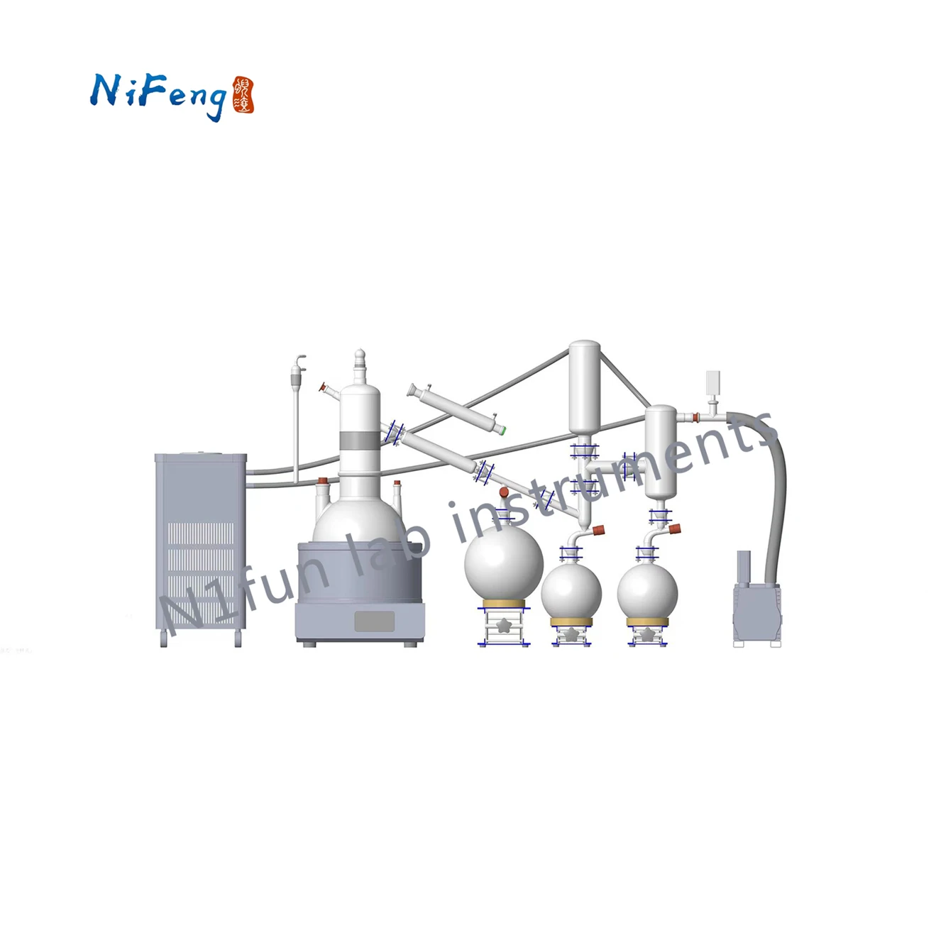 Short Path Hemp Distillation Vacuum Distillation Unit
