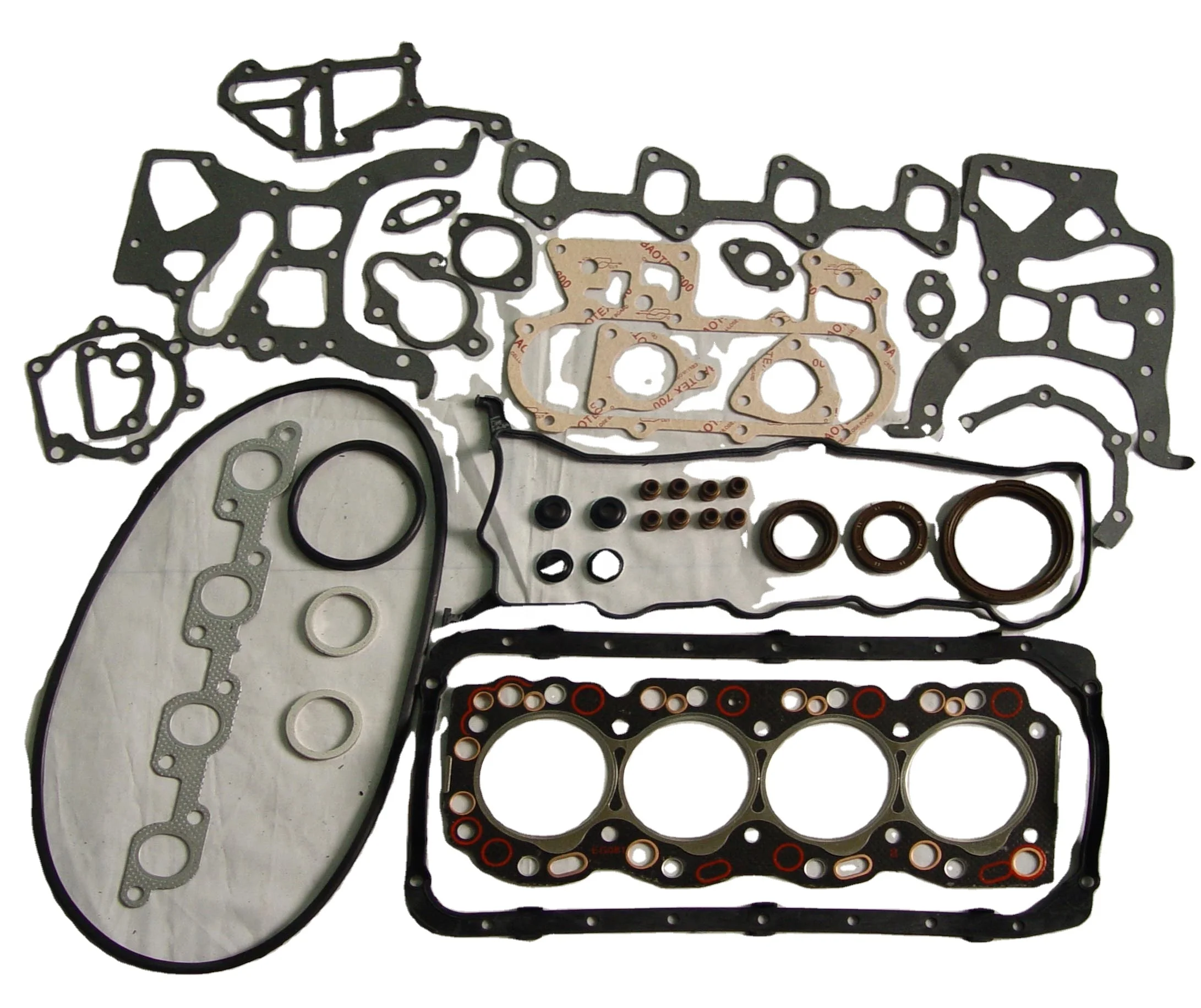Auto parts 2L engine cylinder head gasket kit OE Number 04111-54050 fit for CHASER/CRESSIDA Saloon/ HIACE/HILUX