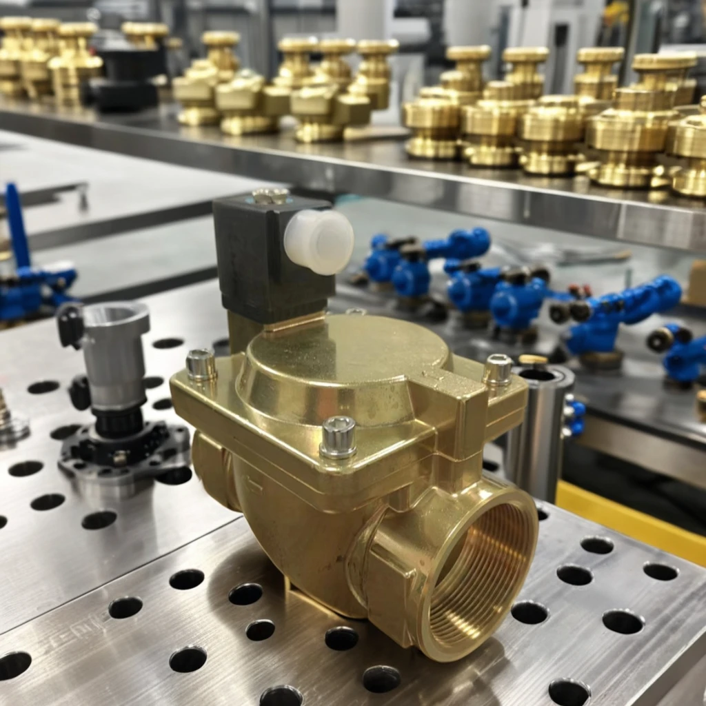 MYPC AC230V 24V Brass Solenoid Valve 16 Bar Electromagnet Gas Diaphragm High Temperature General Application OEM Customizable