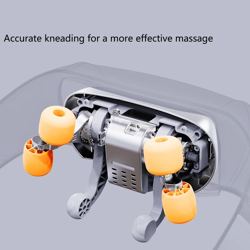 Back rectify neck and shoulder massage electric pillow machine multifunctional manual six-wheel shoulder and neck massager