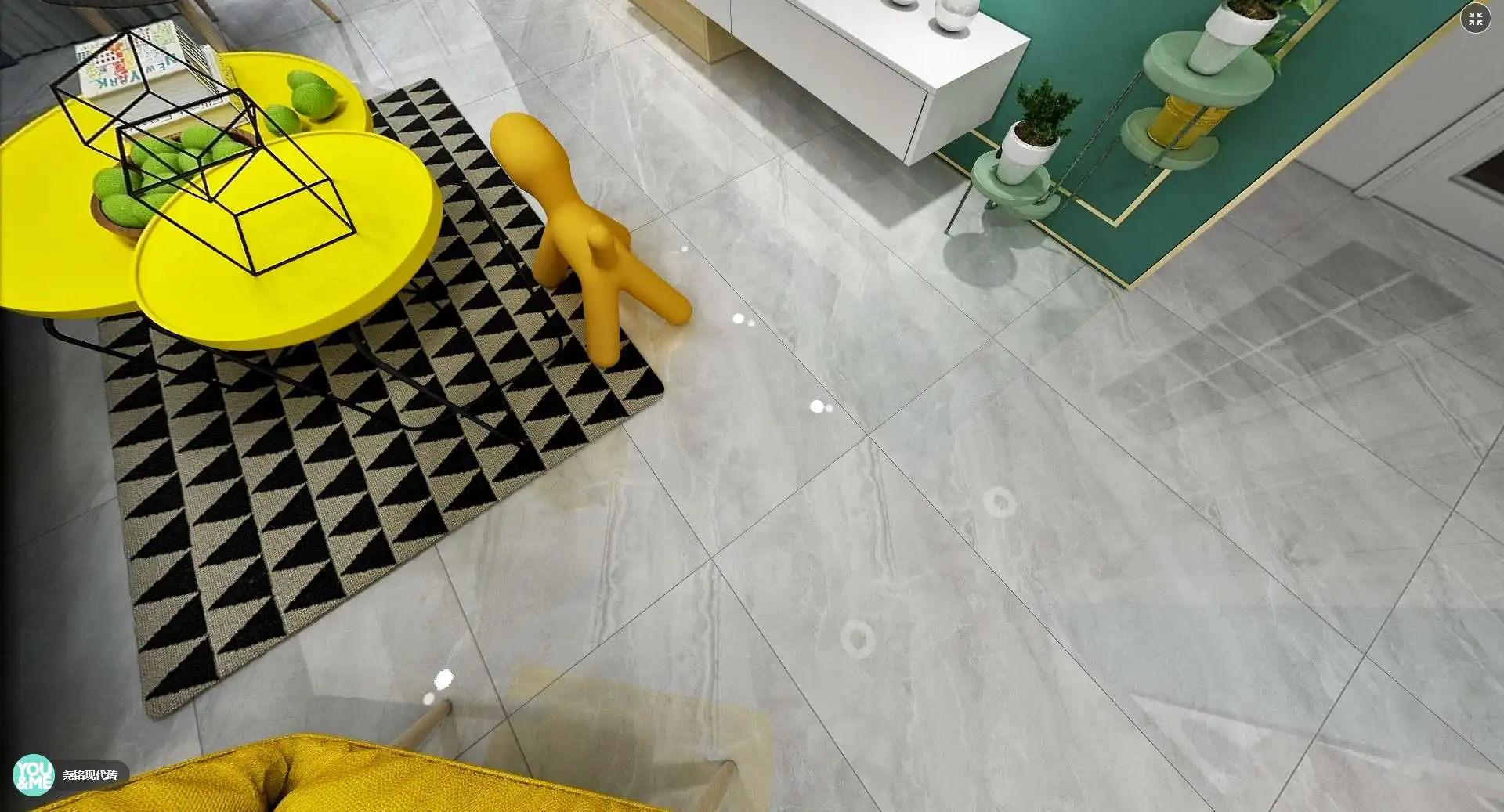 Горячая продажа фарфоровая мраморная напольная плитка 60X120