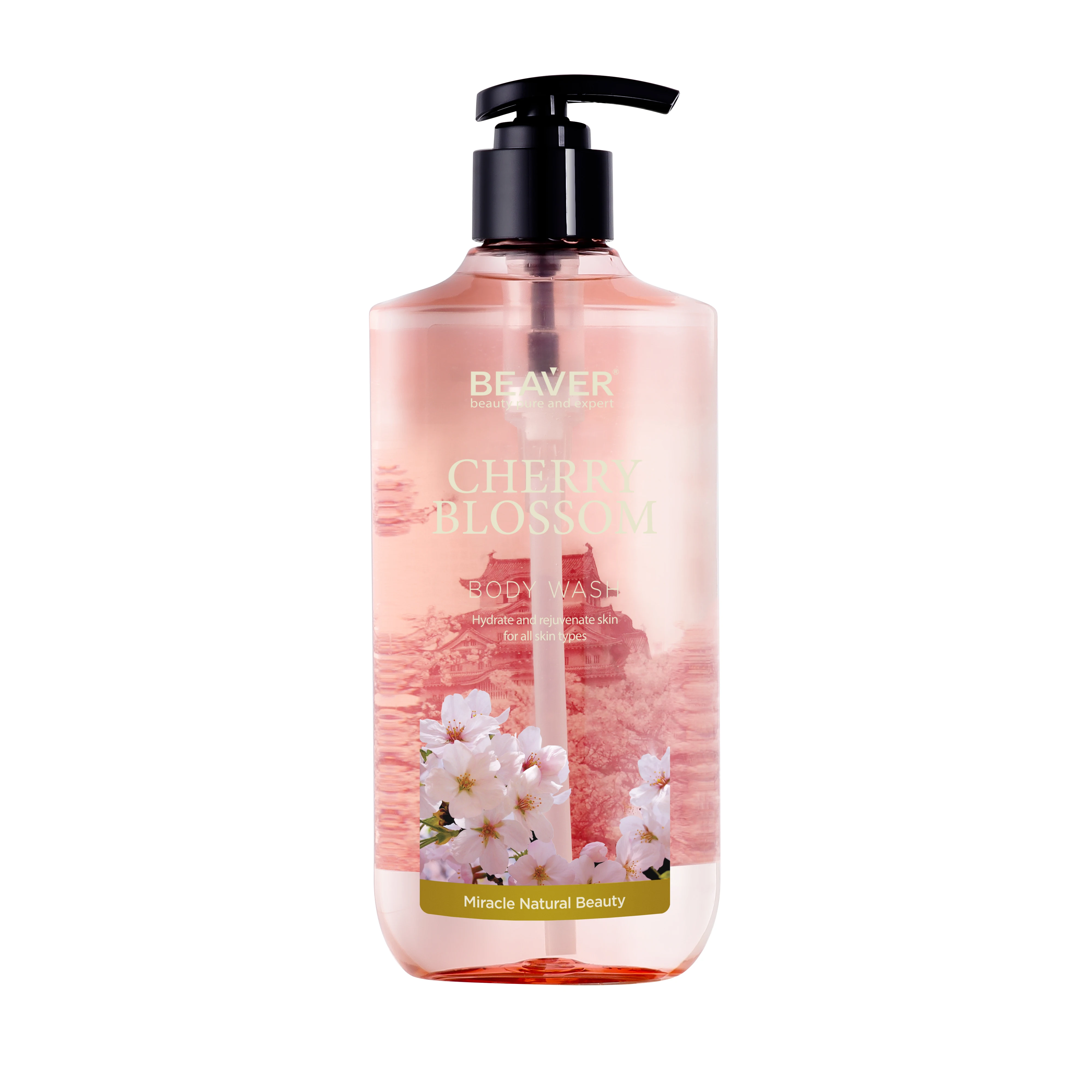 OEM Manufacturer Beaver Cherry Blossom Body Wash