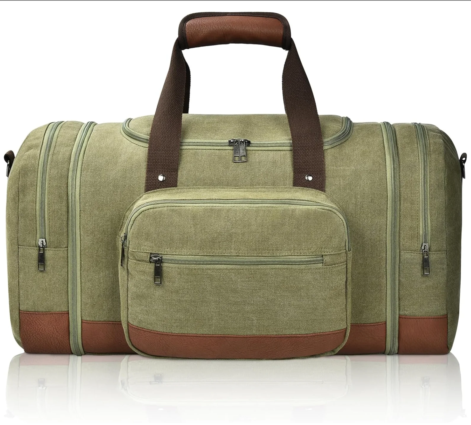 Luxury Weekend Overnight Bag For Men Customizable Canvas Cotton Traveling Duffle Bags For Gym Beach Travel Pool Custom Tote Bag