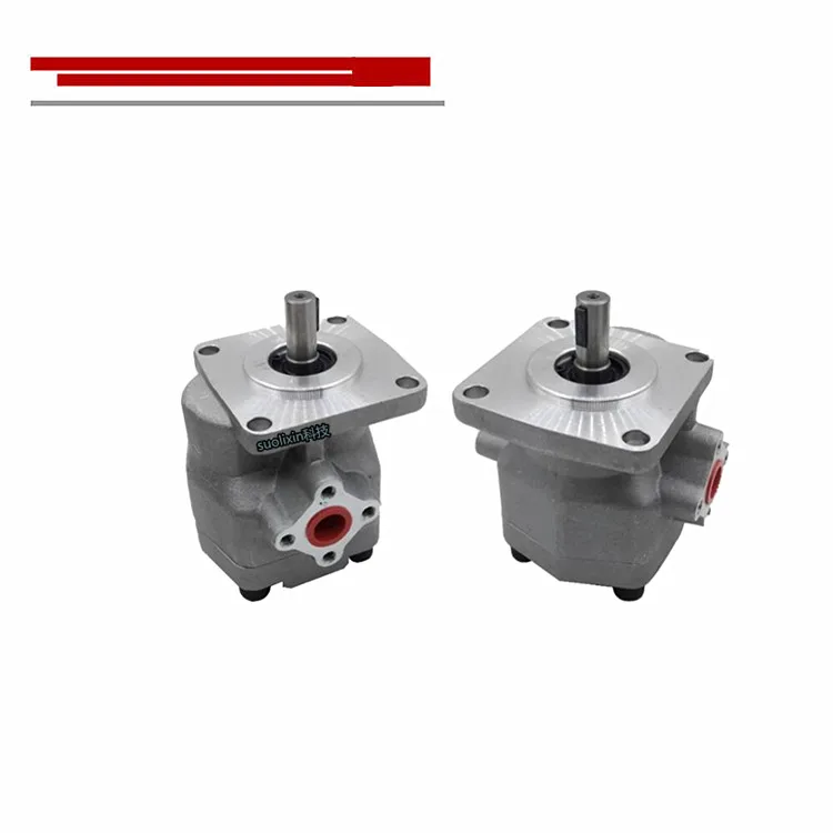 Hydraulic fittings for dual oil pump HGP-2A-F8R HGP-2A-F9R HGP-2A-F11R HGP-2A-F12R Original hydraulic gear oil pump