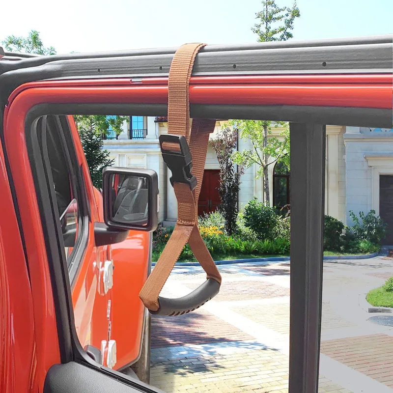 Hot Sale Automotive Adjustable Standing Aid Safety Handle Vehicle Support Grip Car Handle with Car Assist Door Handle Grip Strap