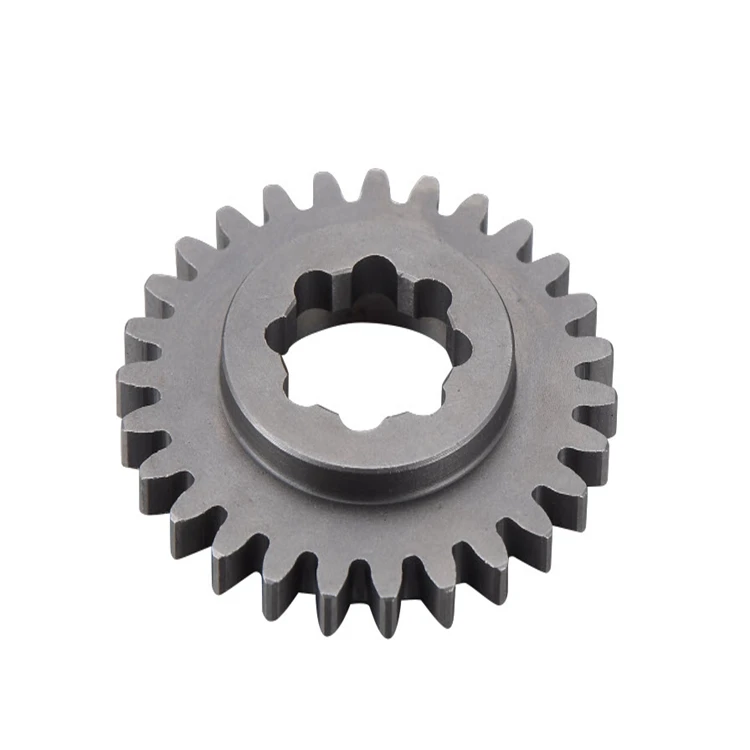 Auto Motorcycle Front Engine Sprocket Carbon Steel Bicycle Crank Sprocket Gear
