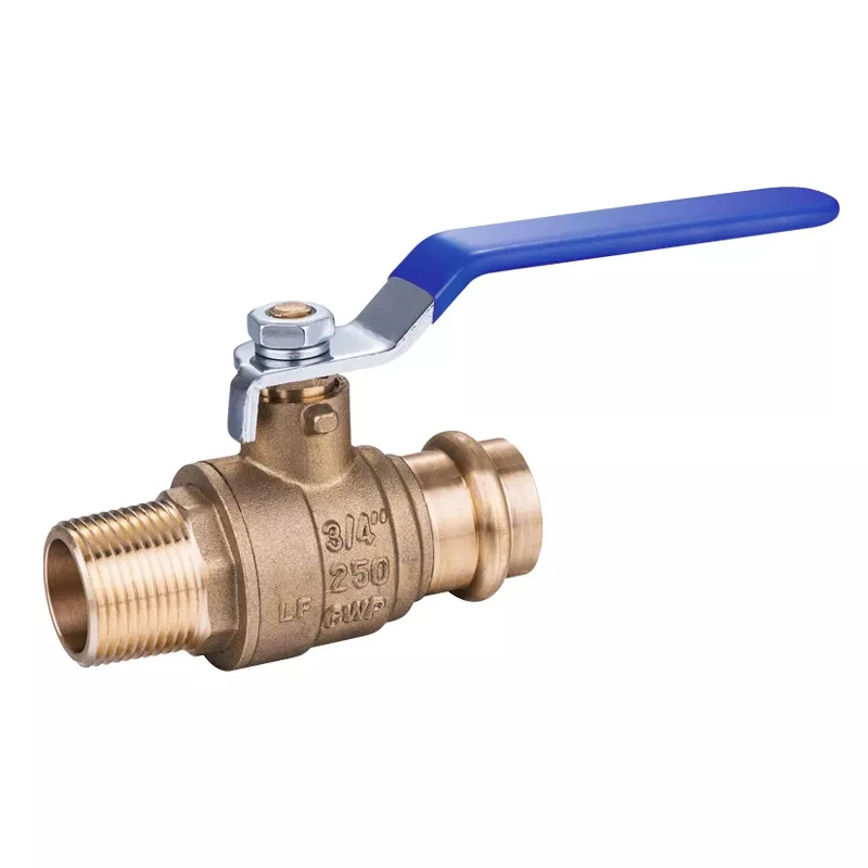 Высококачественный латунный шаровой клапан