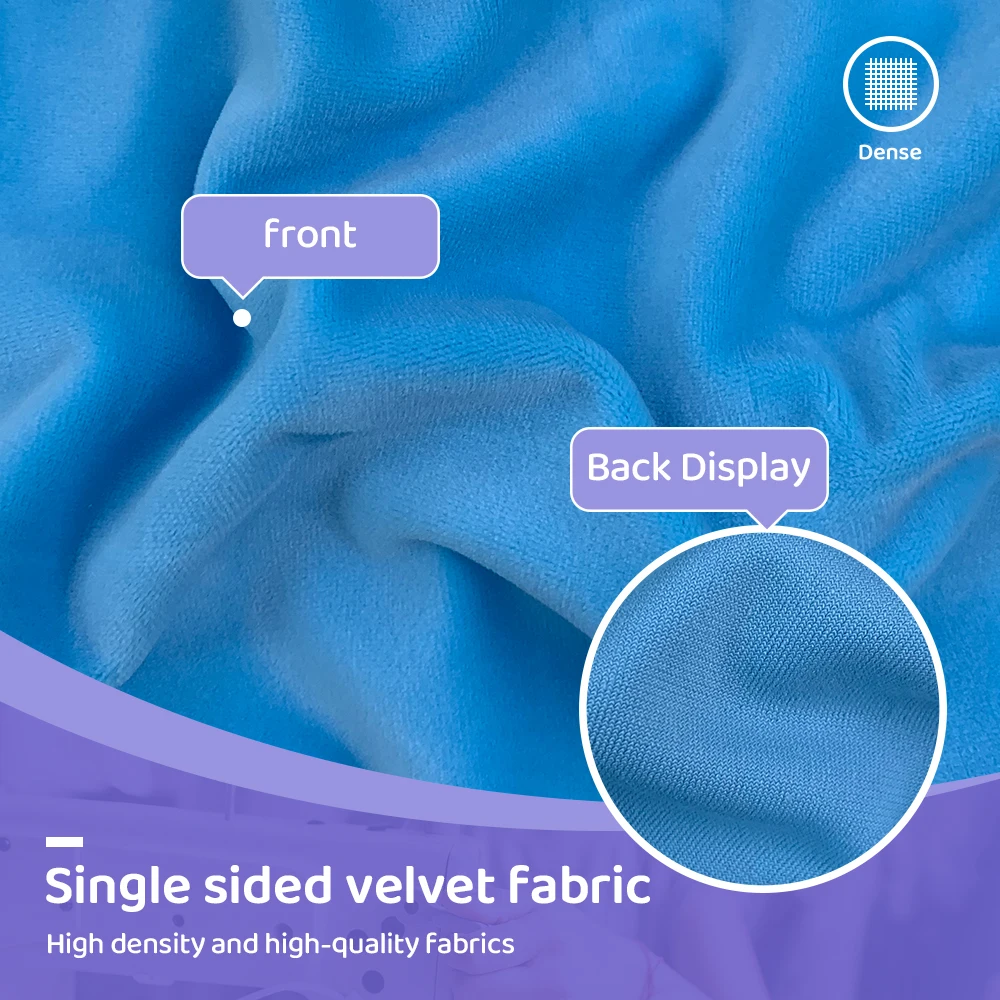 COLOR SWATCHER Mochi Minky Spandex Elastic Fabric 229 Colors Can Be Choose Wholesale fabrics by the yard