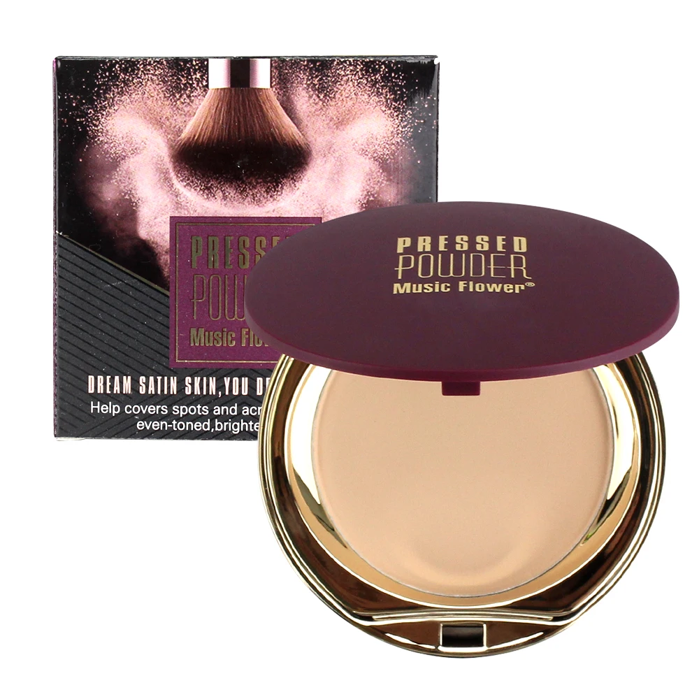Music Flower Wholesale Foundation Makeup Mineral Pressed Makeup Powder