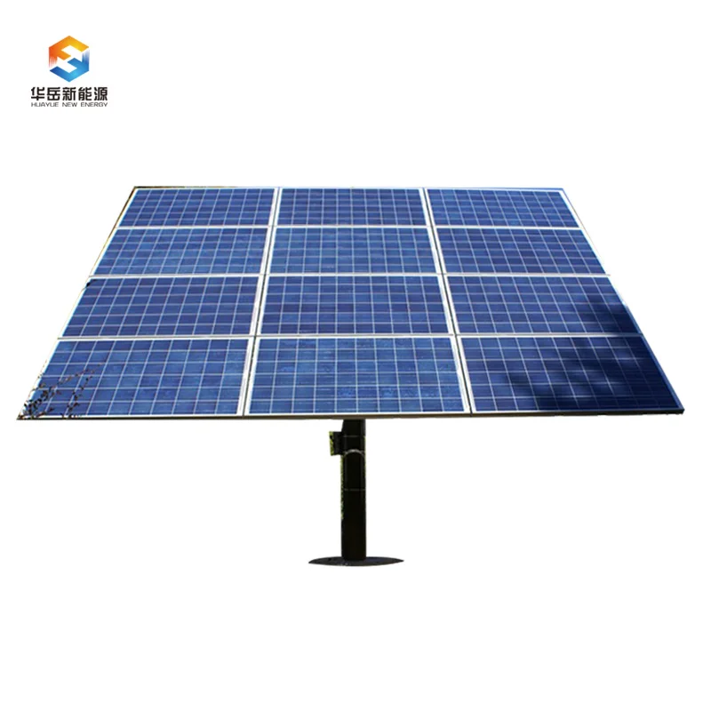  12pv-5kw изготовления на заказ 2 оси системы Улавливателя солнечной энергии с панели отслеживания блок управления установкой батарее двумя осями фотоэлектрическая солнечная панель трекер солнца