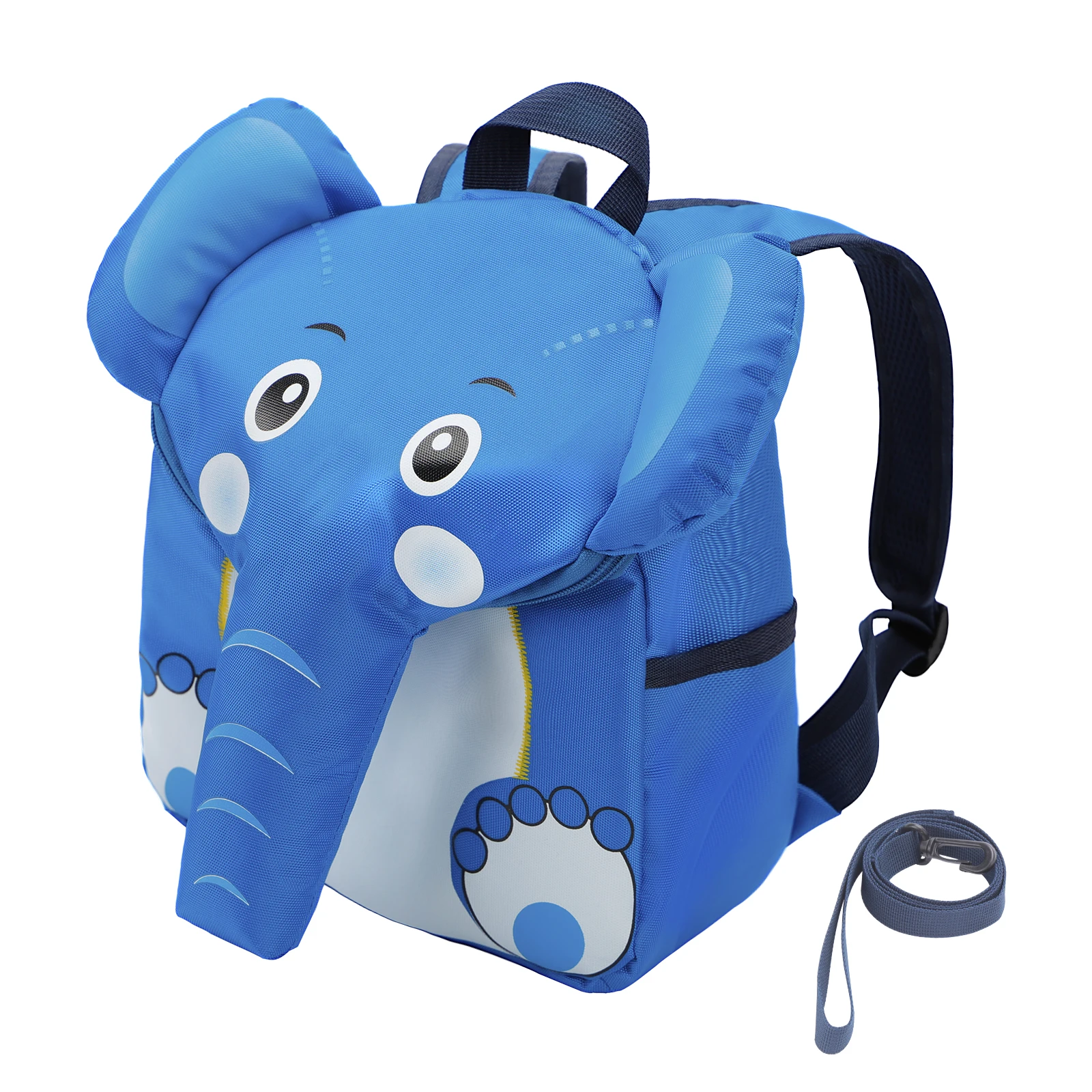 Hot sell 3D toddler backpack kids cartoon elephant children school bag for children with anti-lost leash