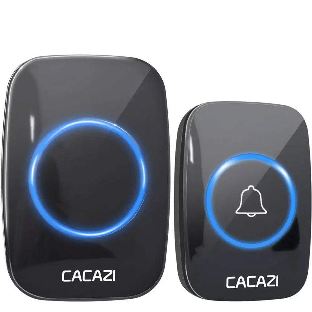 Wholesale Anti Interference 2022 Hot Selling DC All Use Battery Unplugged One Tow Waterproof Wireless Doorbell
