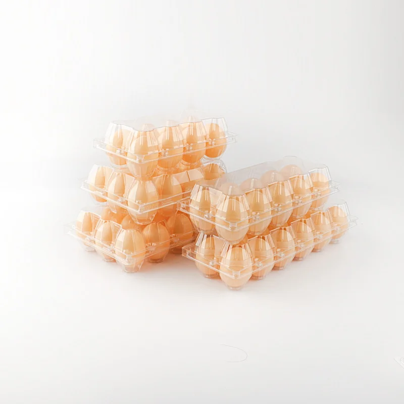 Wholesale 30 Egg Plastic Trays Eco-friendly Disposable Egg Trays For Supermarket
