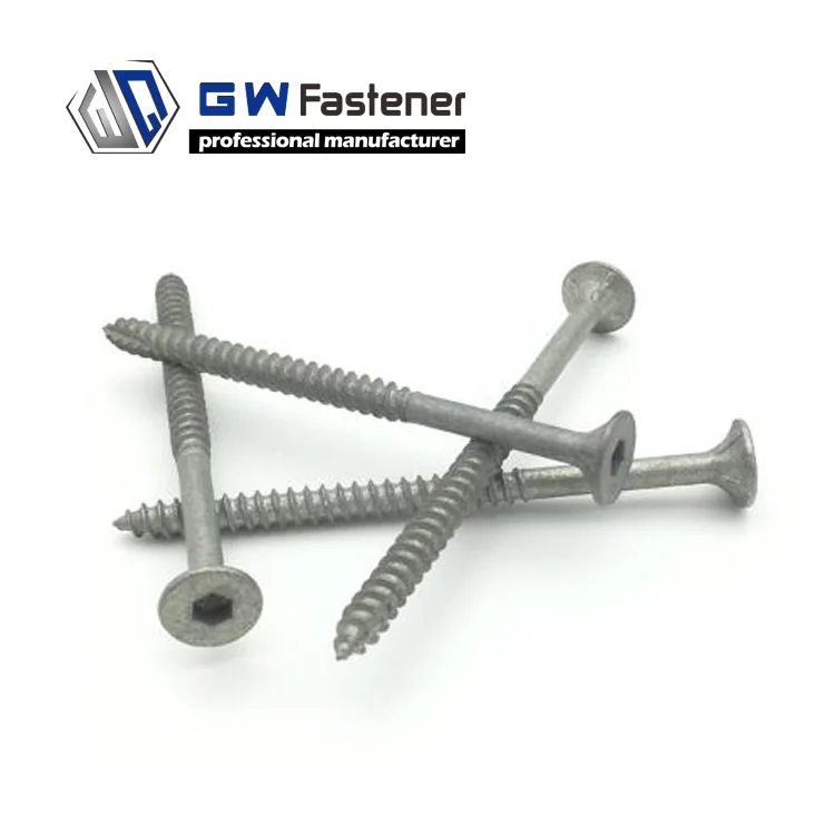 AS 3566 standard Class 4  Galvanised 5MM Hex Drive  T17 Bulge Batten Screws