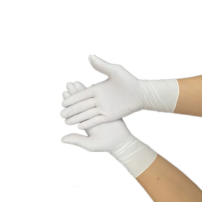 9inch 12inch Blue Beauty Salon /Food/Pharmaceutical Nitrile Gloves