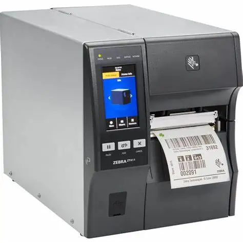 Оригинальный бренд Zebra ZT411 600dpi промышленный термотрансферный принтер для 4-дюймовой транспортной этикетки