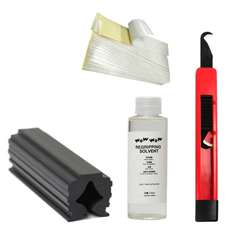 Golf Regripping Tool Kit With Rubber Regrip Vise