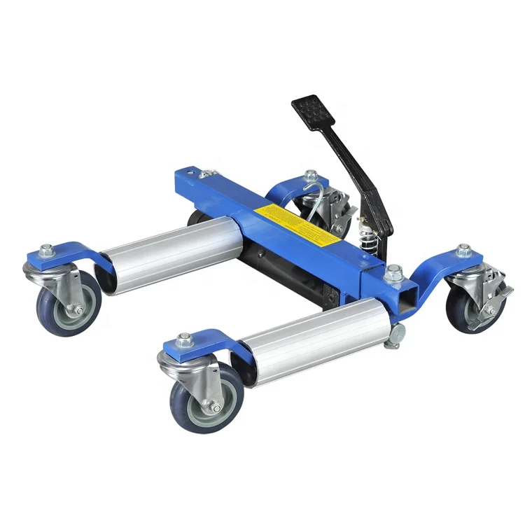 1250 LBS Mover Dolly Hydraulic  Wheel Dolly Hydraulic PositionJack Car Dolly