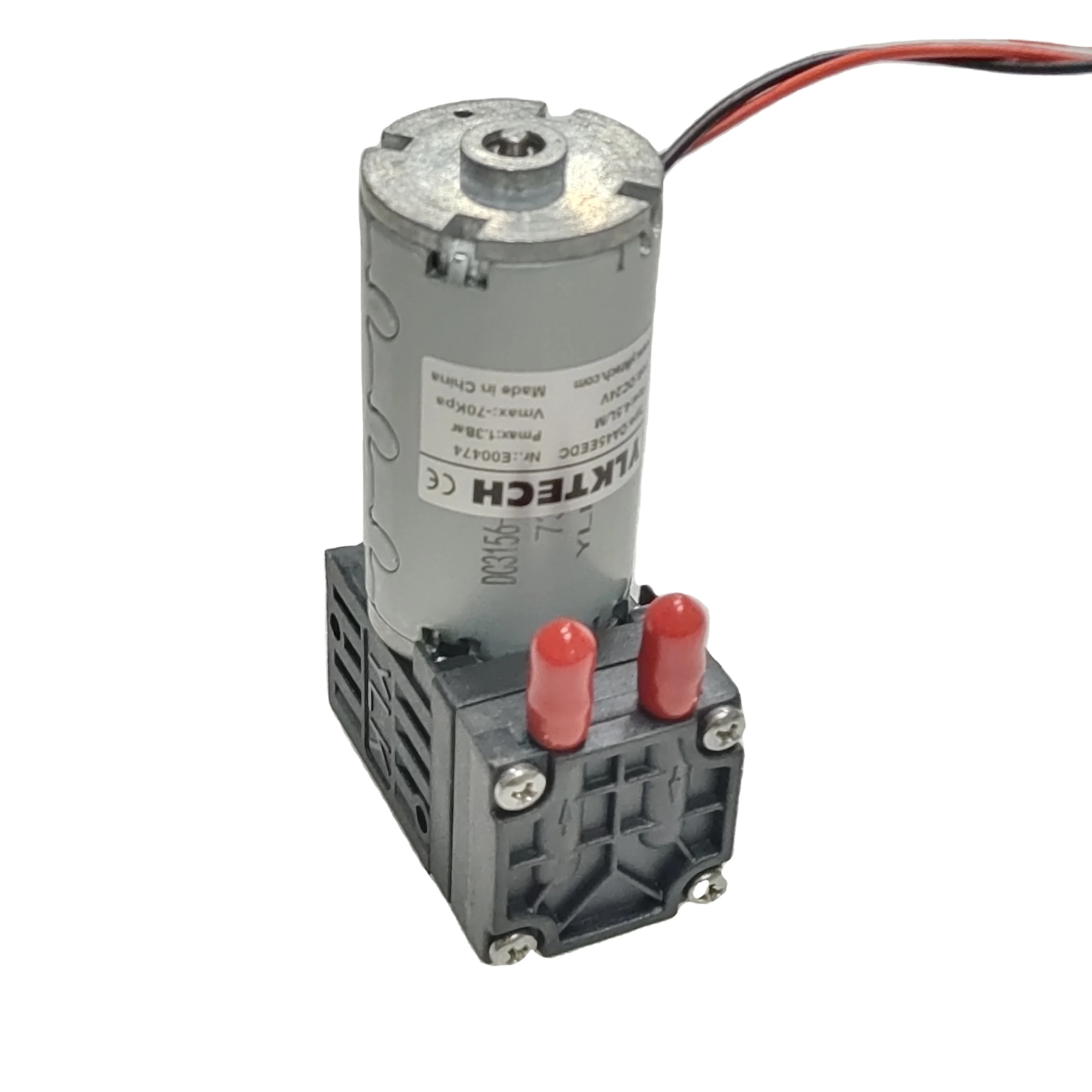 Electric Industrial Micro Vacuum Pump DA45RHAC AC Motor Diaphragm Structure Ceramic Bearings Low Customizable Application