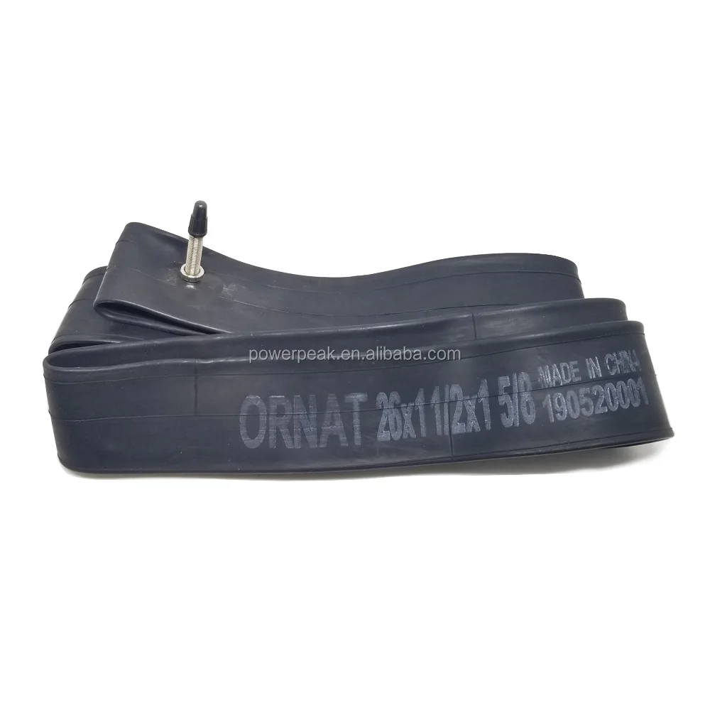 Bicycle Tube 26x1 1 2x1 5 8  FV DV valve Camera De Aire butyl bike tyre inner tube hot sell size to Africa