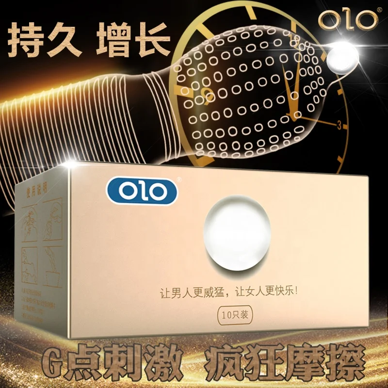 OLO SPA жемчужные презервативы для мужчин латексные сексуальные задержки ультратонкие с гиалуроновой