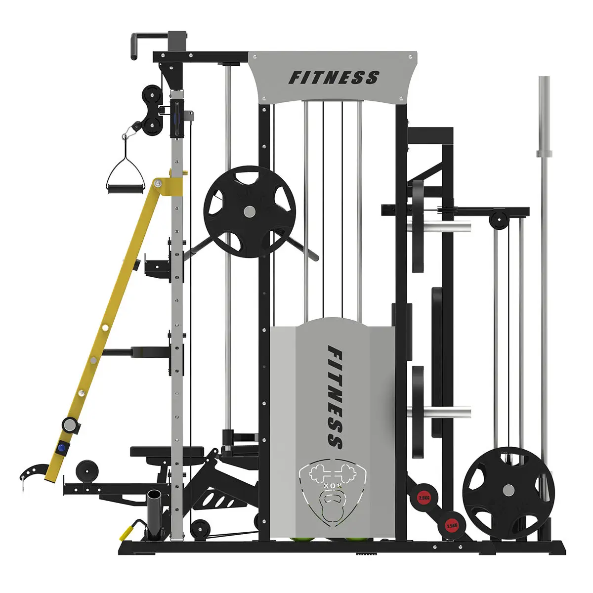 Gym Multi-functional Strength Training Fitness Equipment Indoor Fitness Squat Rack Smith Rack
