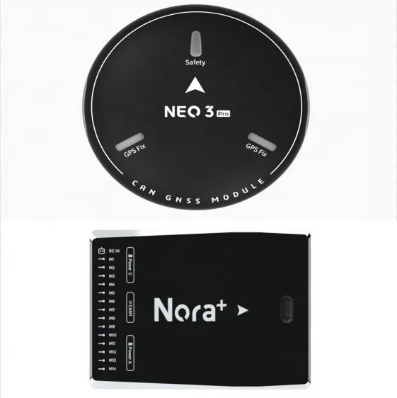 CUAV Nora+ Flight Controller Aircraft Lidar Drone with NEO 3 PRO GNSS RC Pixhawk Cube Quadcopter Remote Control