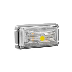 High Quality DOT Rectangle Outline 10-30 Volt LED Trailer Truck Rectangular Side Marker Clearance Lights