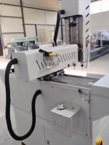 High Precision 5 Axis CNC Machining Center New Vertical Aluminium Profile Drilling Milling Machine Window Door Making Machinery