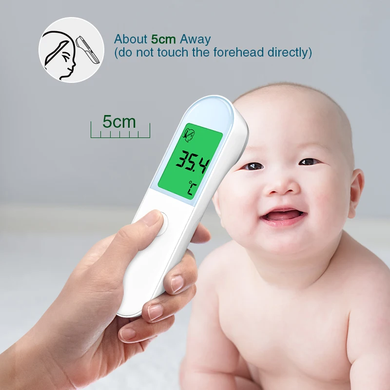 Yonker Manufacturer Non Contact smart Digital Infrared Thermometer Baby Forehead Thermometers