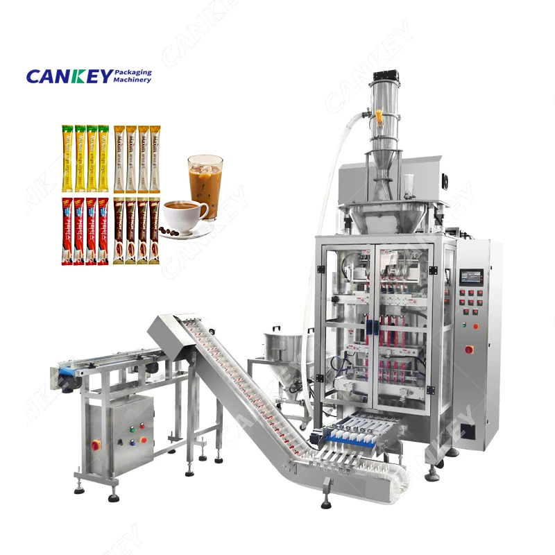Multi Lane Stick Sachet Coffee Powder Packing Almond Flour Packaging Machine