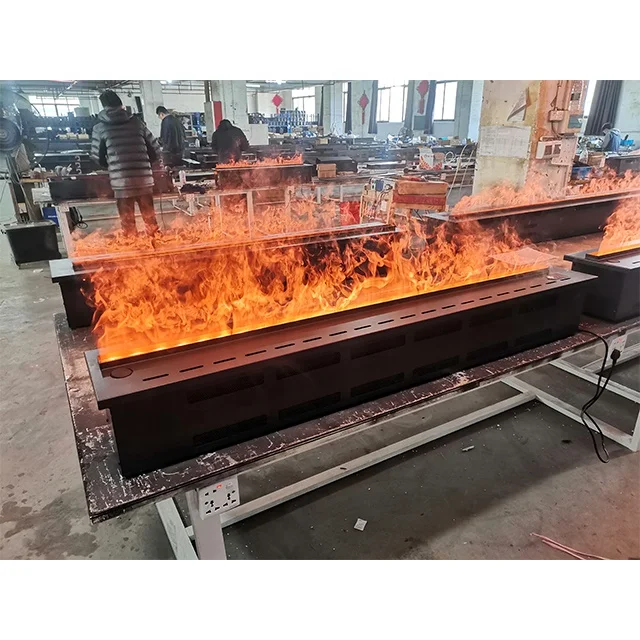 120cm water vapor mist fire steam fireplace cassette indoor