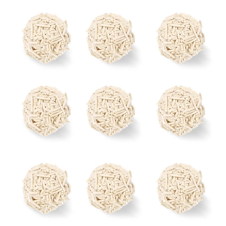 Wholesale OEM Natural Plant Organic 1.5 mm Strip Shape Premium Clumping Flushable Tofu Cat Litter