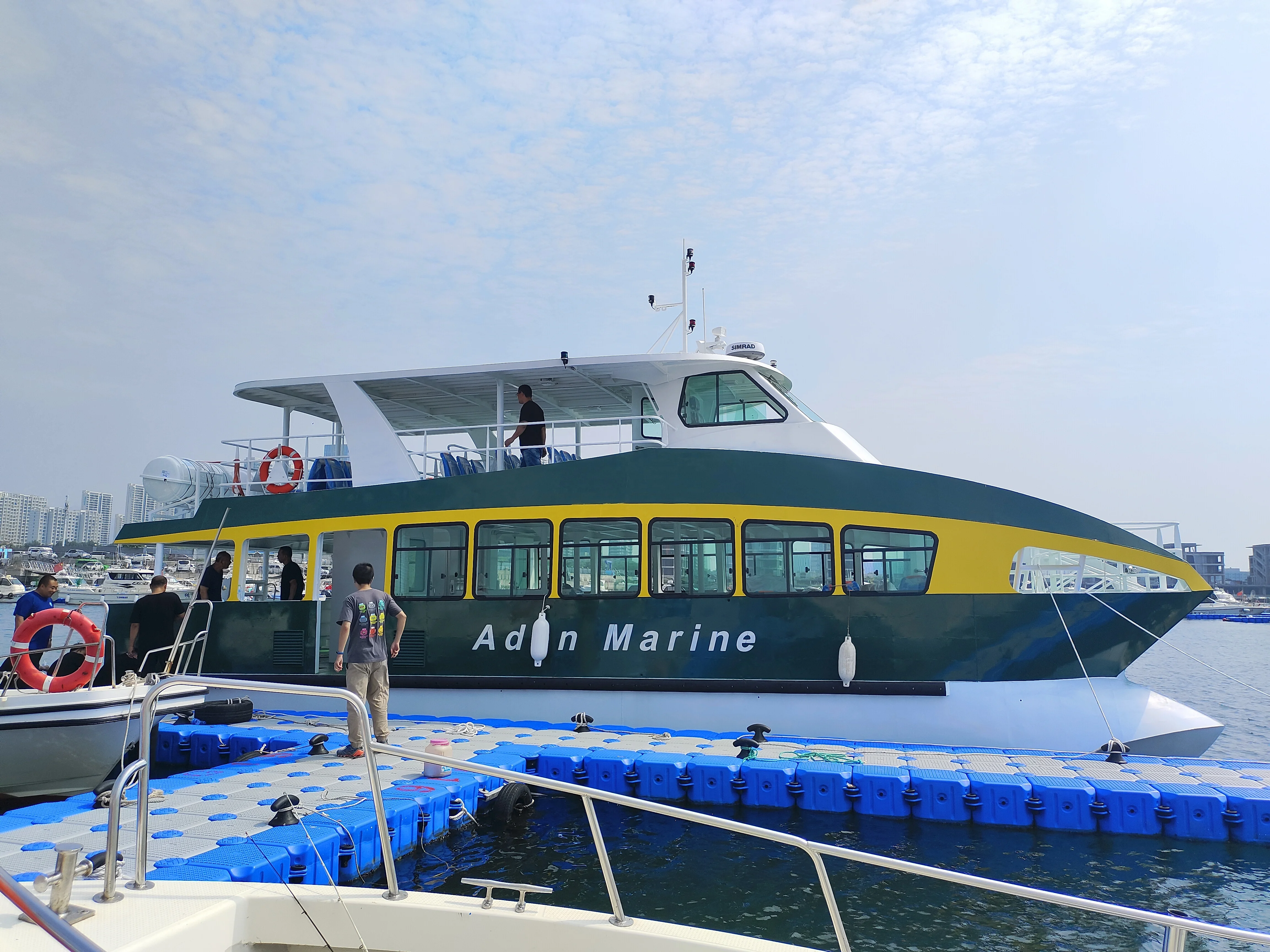 Grandsea 15m/50ft Aluminium Catamaran Boat Passenger Boat High Speed Ferry for sale