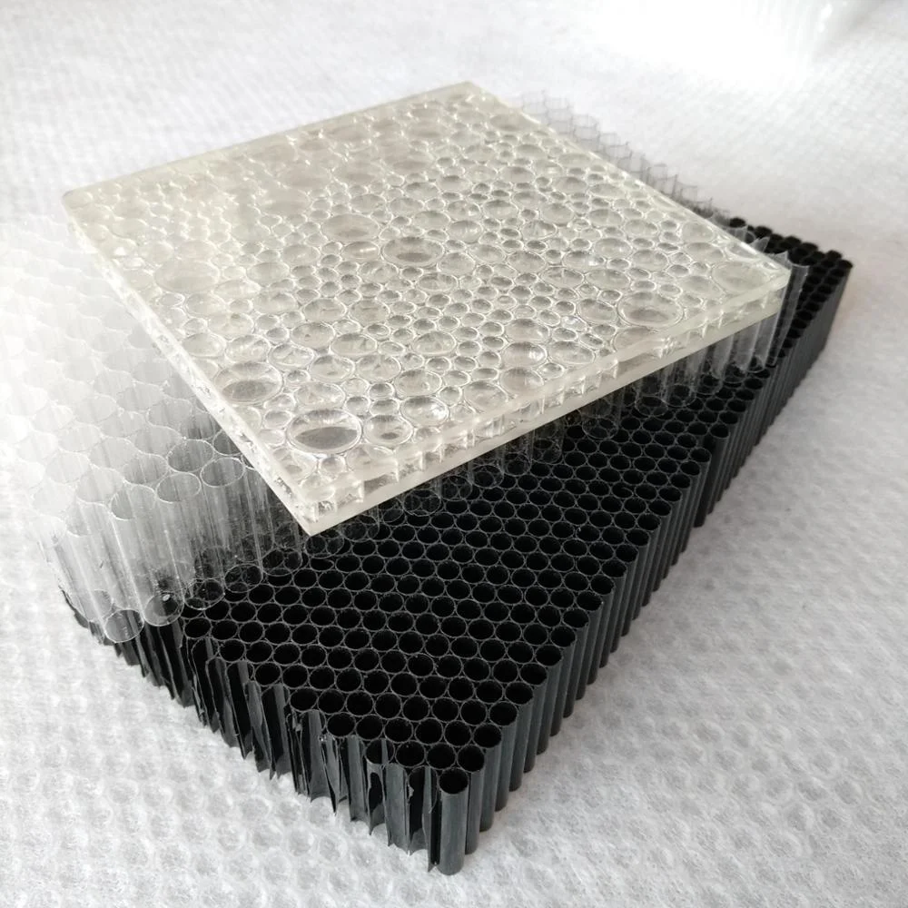 Структурная изоляционная панель для внутренней декоративной полипропиленовой/поликарбонатной сотовой облицовки стен