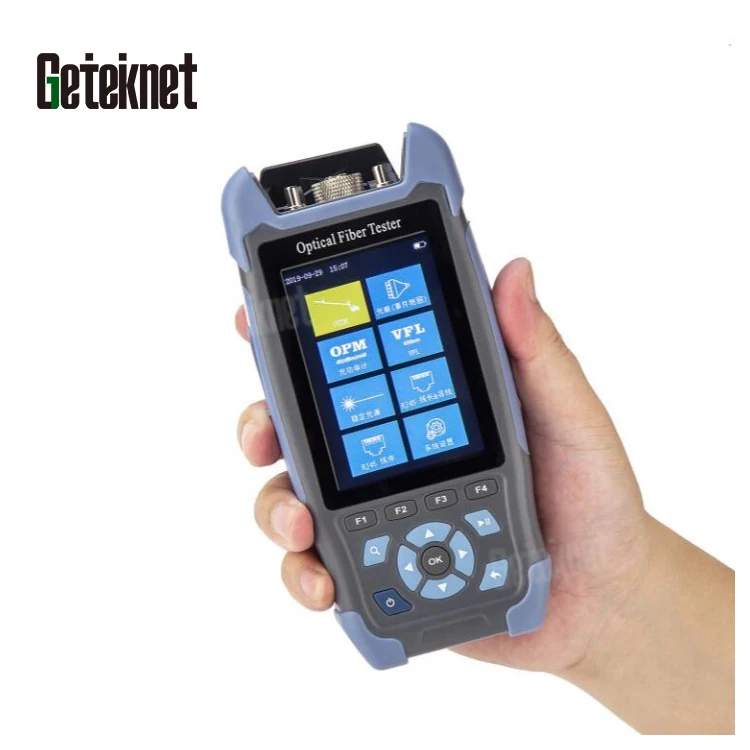 Pro mini OTDR Fiber Optic Reflectometer AUA900D with 9 Functions VFL OLS OPM